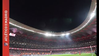 ¡Espectacular presentación de nuestro equipo en el Wanda Metropolitano [upl. by Arvy]