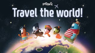 Travel The World Song  Spookiz  Cartoons for Kids [upl. by Inaffit213]