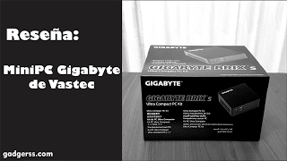 Reseña Mini PC GigaByte Brix  Vastec Review en español [upl. by Aroon]