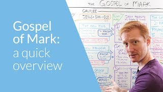 Gospel of Mark a Quick Overview  Whiteboard Bible Study [upl. by Opportuna]