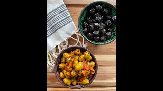 The BEST Moroccan Marinated Olive Recipe [upl. by Nilam]