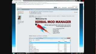 Kerbal Mod Manager  Kerbal Space Program Mod Spotlight [upl. by Witkin607]