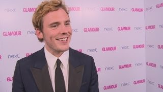 Sam Claflin interview Hunger Games set like a family Christmas dinner [upl. by Norm]