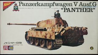 Nichimo 130 Panzerkampfwagen V AusfG quotPantherquot [upl. by Alwitt]