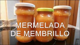 MERMELADA DE MEMBRILLO FÁCIL [upl. by Conlan]