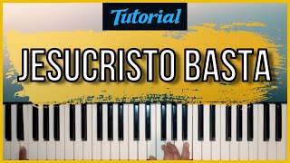 Jesucristo Basta  Un Corazón feat Living  TUTORIAL PIANO [upl. by Goode477]