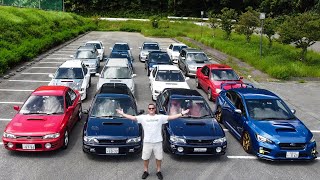 JDM SUBARUS THROUGH THE MOUNTAINS OF JAPAN [upl. by Adniroc]