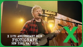 Ed Sheeran  Photograph Live from X 10th Anniversary Show feat New Hope Choir [upl. by Adrienne771]