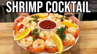 Classic Shrimp Cocktail Made Simple at Home [upl. by Rudich]