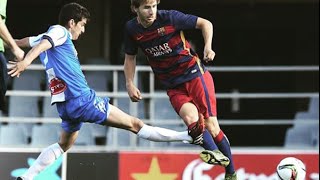 Sergi Samper at CM vs Alcoyano ● Barça B [upl. by Htidirrem]