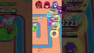 Which Brawlers can KILL 9X MEG before they COMPLETE the CIRCLE😳 brawlstars shorts [upl. by Olsewski]