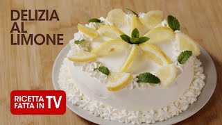 Come fare la TORTA DELIZIA AL LIMONE di Benedetta Rossi  Ricetta TV Fatto in Casa per Voi [upl. by Anait210]