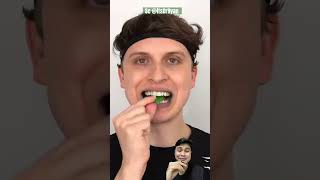 BIKIN MASKER DARI PERMEN ⁉️ itsDrRyan satisfying facemask challenge [upl. by Adnilim]