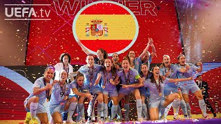 PORTUGAL 33 SPAIN 14p  WOMENS FUTSAL EURO FINAL [upl. by Aggi]