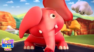 Ek Mota Hathi Ghumne Chala एक मोटा हाथी Hindi Rhymes for Kids amp Poems [upl. by Cirilla831]