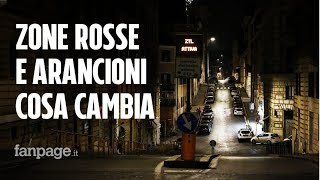 Covid cosa cambia da oggi in Italia le nuove zone rosse e arancioni [upl. by Eniagrom228]