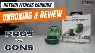 Raycon Fitness Wireless Earbuds Review amp Unboxing in under 2 minutes  Amazoncom [upl. by Bensky410]