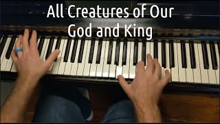 All Creatures of Our God and King piano solo arranged by Robbie Ashby [upl. by Euqor666]