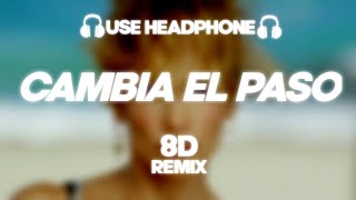 Jennifer Lopez Rauw Alejandro  Cambia el Paso 8D Audio [upl. by Gillead]