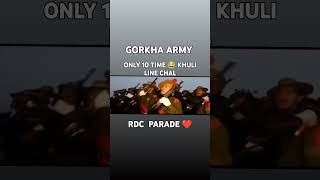 Gorkha army  JOSH  army indianarmy shortsviral [upl. by Avihs]