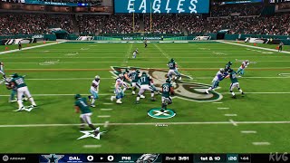 Madden NFL 25  Dallas Cowboys vs Philadelphia Eagles  Gameplay PS5 UHD 4K60FPS [upl. by Eba6]