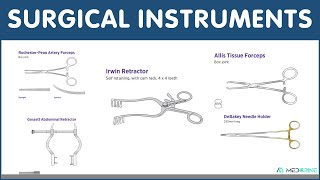 100 Commonly Used Surgical Instruments and their names and uses surgery surgicalinstruments [upl. by Rakabuba]