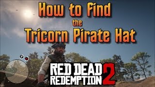 RDR2  How to find the Tricorn Pirate Hat [upl. by Aivekahs]