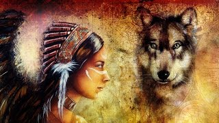 Native American Music and Nature Sounds – Flute Forest and River  Meditation Nature Music [upl. by Sanalda664]