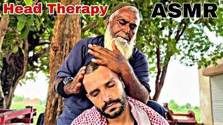 ASMR  DEEP TISSUE BODY AGGRESSIVE MASSAGE THERAPY  OLD BABA BAGU DOING MASSAGE FOR HIS FAMILY [upl. by Enelyar75]