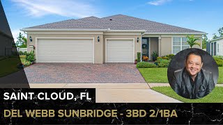 DEL WEBB SUNBRIDGE 55  Luxury Saint Cloud Homes  Florida Real Estate For Sale  34771 [upl. by Ydner649]