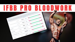 Junior Bodybuilders Bloodwork The steroid cycle that won me my pro card [upl. by Corneille]