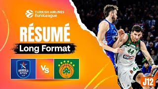 Anadolu Efes vs Panathinaikos  Résumé Long Format  EuroLeague J12 [upl. by Calisa223]