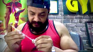 How to use HGH FRAG during prep  bodybuilders praveen gahlot [upl. by Ha]