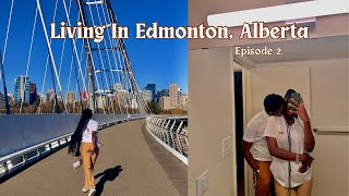 Living in Edmonton Alberta  Canada Living vlog  Downtown Tour [upl. by Mandal987]