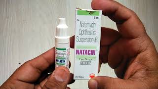 NATACIN Eye Drops review Effective Treatment of Fungal Blepharitis Conjuctivitis Keratitis [upl. by Llij]