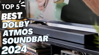 Top 5 Best Soundbar 2024  Budget with Dolby Atmos Soundbars 2024 [upl. by Enela]