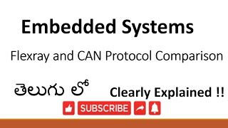 ESTE52Flexray and CAN Protocol Comparison  CAN vs Flexray [upl. by Hartzell]