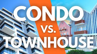 Condo Vs Townhouse  Which Is Better Pros amp Cons [upl. by Aimac]