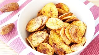 SWEET PLANTAIN CHIPS [upl. by Wehttam419]