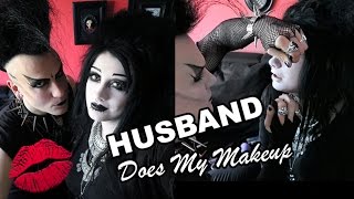 Goths Do Husband Does My Makeup  Black Friday [upl. by Anivlem]