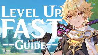 Fastest Ways To Level Up in 2024 Genshin Impact Beginner Guide [upl. by Paul46]