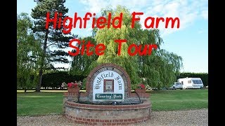 Cambridgeshire  Highfield Farm Touring Park Tour [upl. by Aytac]