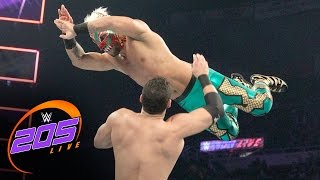 Lince Dorado vs Ariya Daivari WWE 205 Live Dec 20 2016 [upl. by Nimaj]