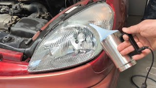 How To Restore Headlights  Polish Headlights [upl. by Amek]