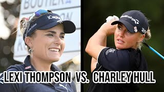 Golf Giants Clash The Ultimate Showdown  Lexi Thompson vs Charley Hull secretgolftour [upl. by Hermann]