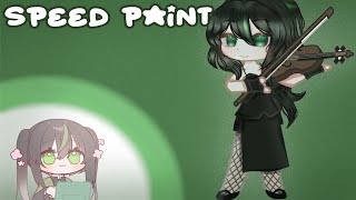 gacha edit speedpaint with Misuki💚 [upl. by Bikales185]