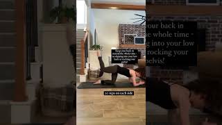 Easy 5 Minute Pilates Workout homeworkout homeworkoutsforwomen pilatesworkout [upl. by Blanche711]