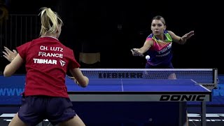 Bernadette Szocs vs Charlotte Lutz  14 European Championship 2024 [upl. by Nalad472]