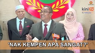 Saya takut habis kempen semua masuk neraka  Sanusi sifatkan tempoh kempen PRN berlebihan [upl. by Edina]