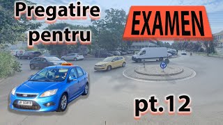 Pregatire examen practic de conducere  partea a 12a 2023 [upl. by Aititel]